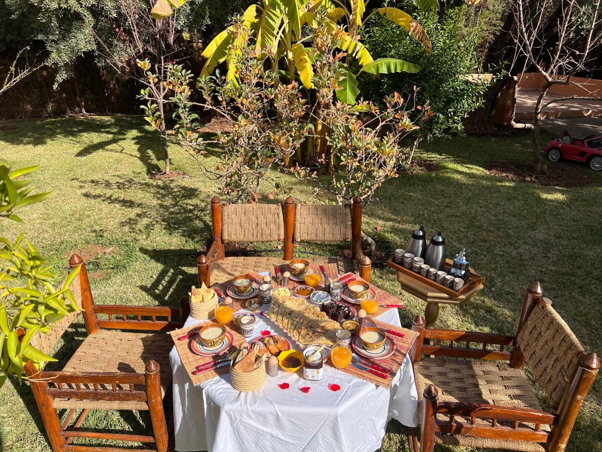 Ilafe Farmhouse, Villa Avec Piscine Chauffee Privee Et Jacuzzi Pour Familles Marrakesh Luaran gambar